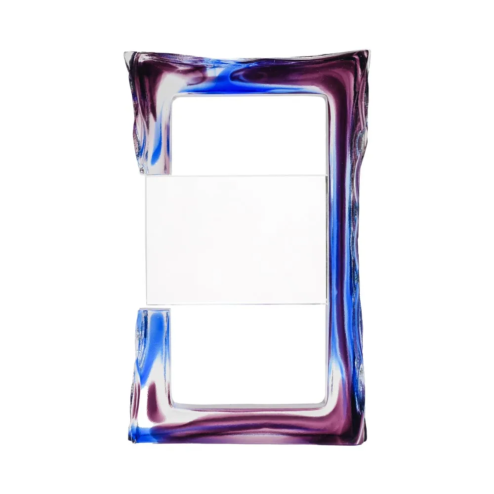 Purple-Frame Crystal Award