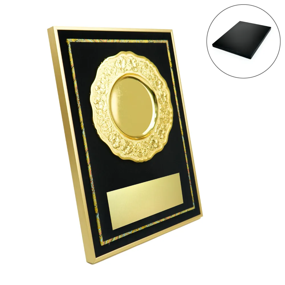 Gold Medallion Award Plaque