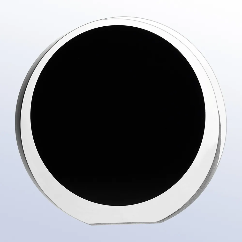 Coffee Black Circular Acrylic Award