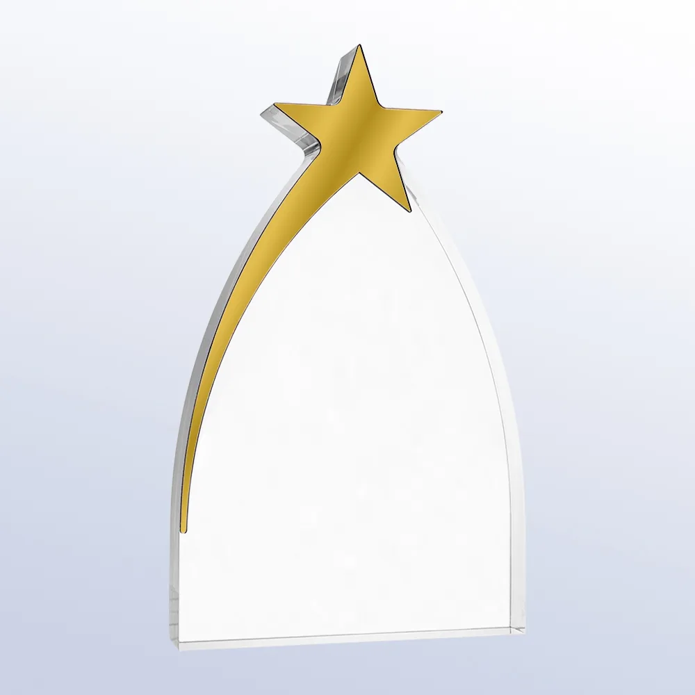 Wonder Gold-Color Shooting Star Award