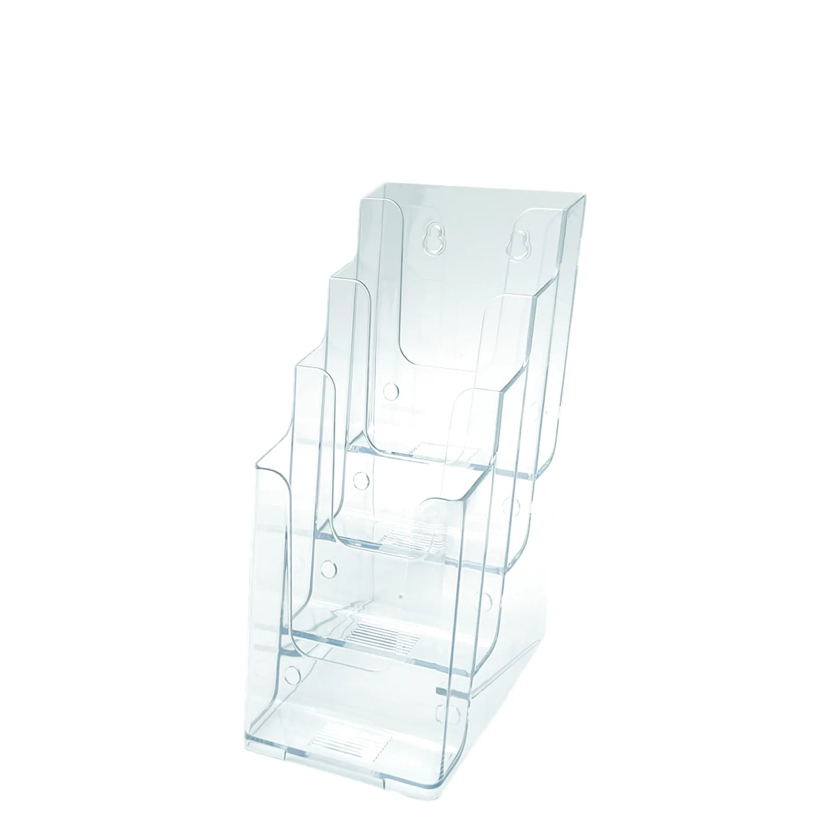 Four-Pocket Tri-Fold Brochure Holder