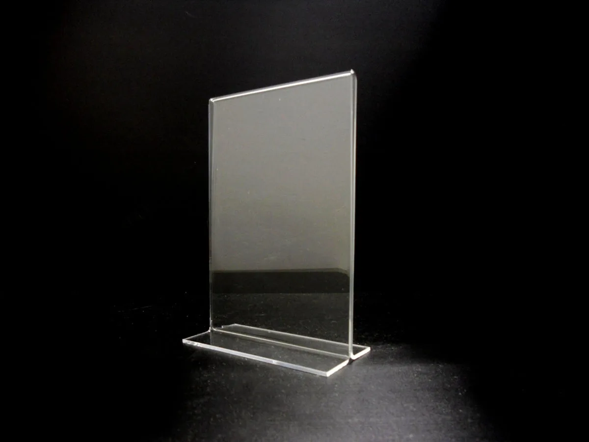 4 × 6 in Bottom-Loading Acrylic Sign Holder