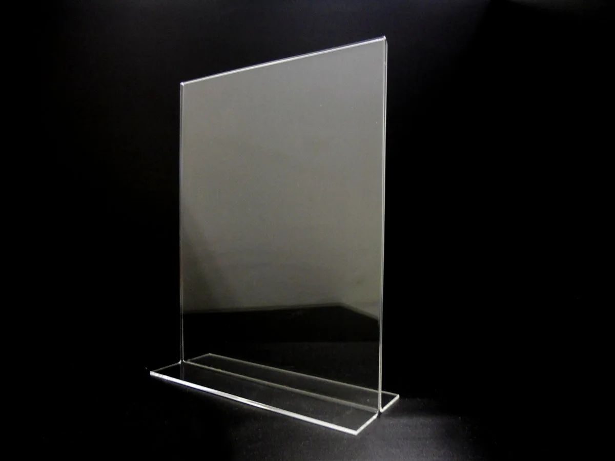 8.5 × 11 in Bottom-Loading Acrylic Sign Holder