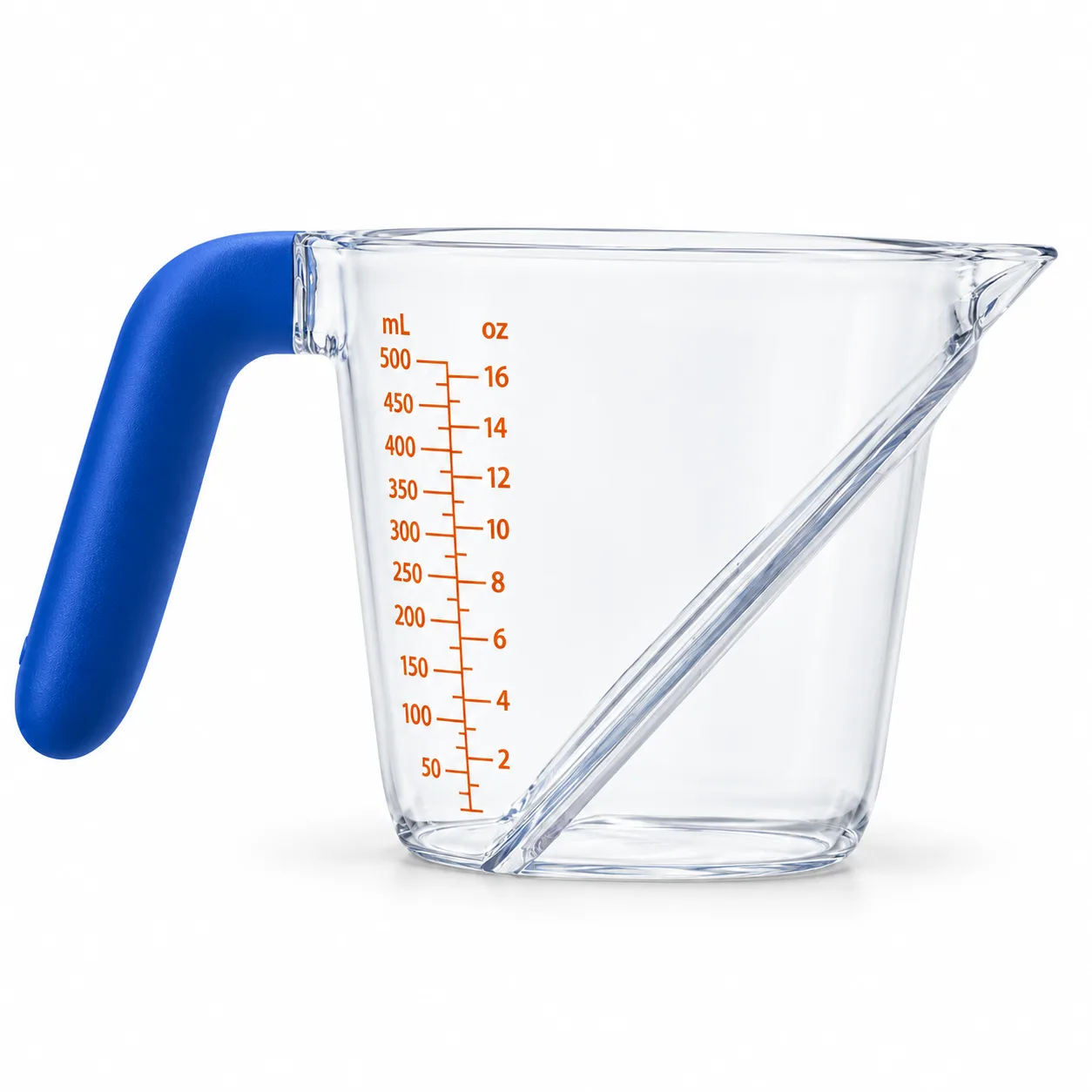 Two-Cup Angled Measuring Cup