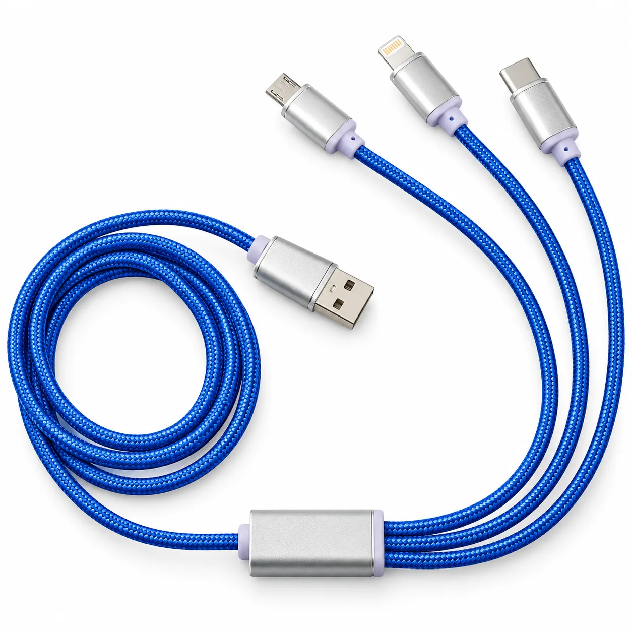 47-Inch Three-in-One Charging Cable