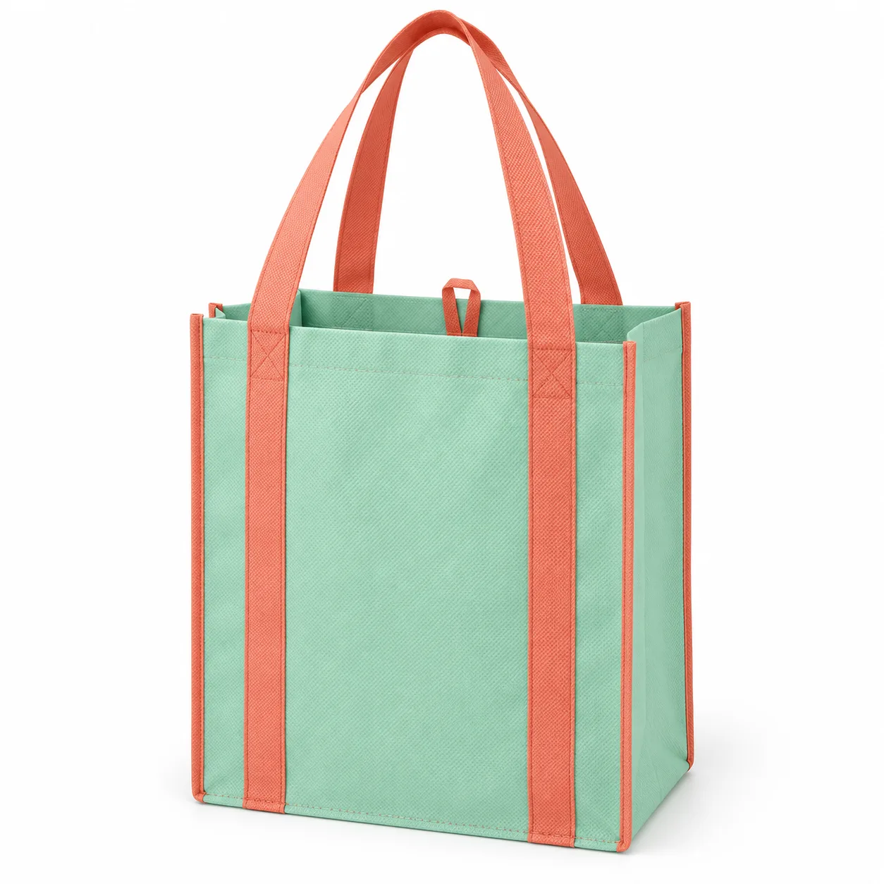 Reusable Grocery Tote with Reinforced Handles