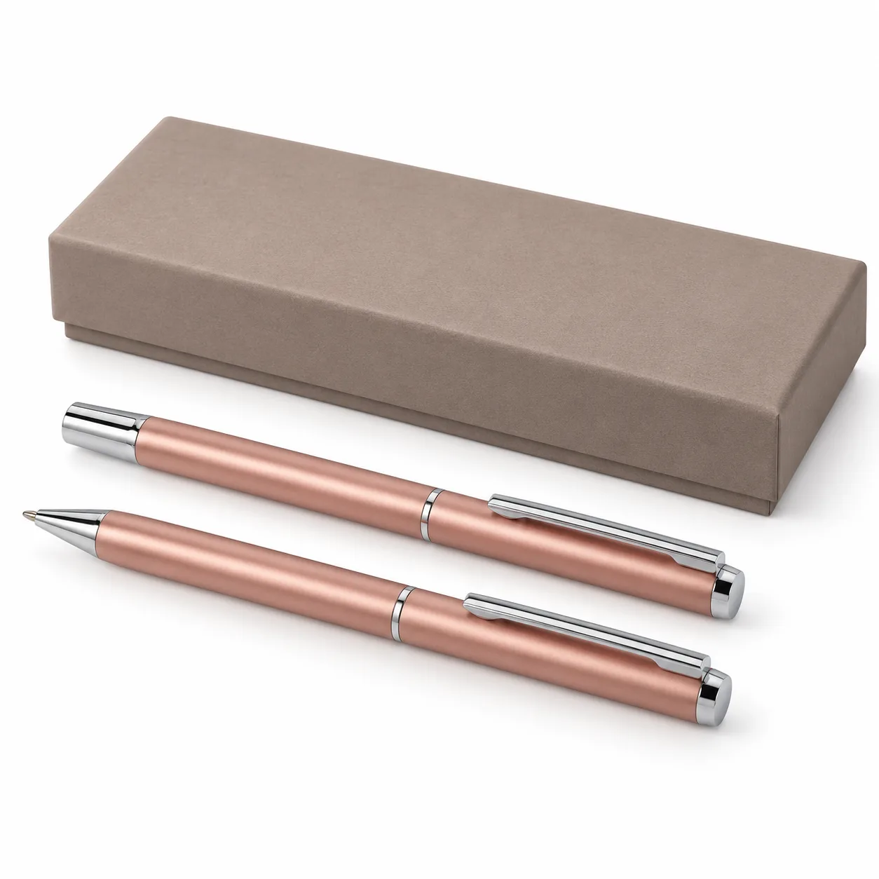 Lucetto Recycled-Aluminium Pen Gift Set