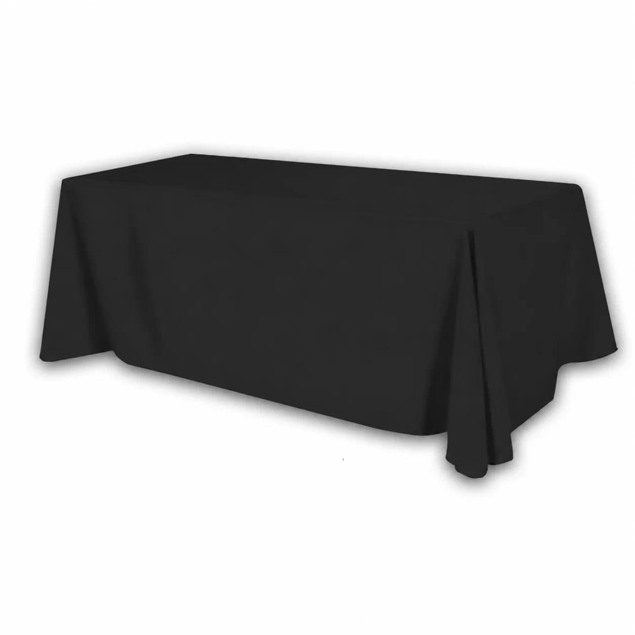 6 ft Four-Sided Draped Table Cover