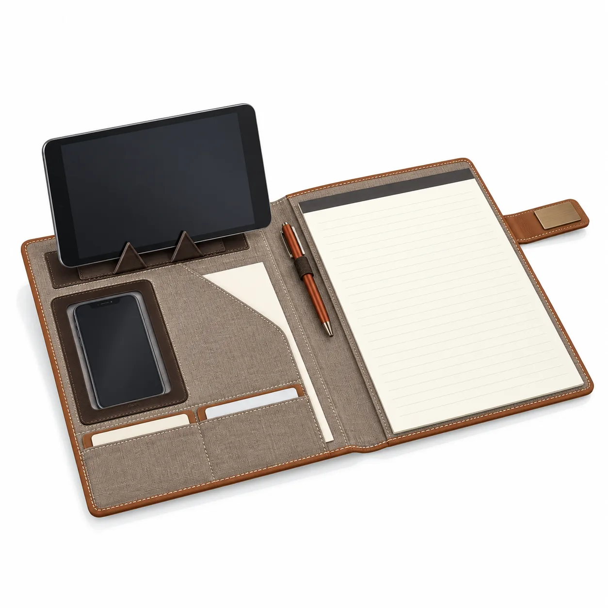A4 Tech Portfolio with Notepad