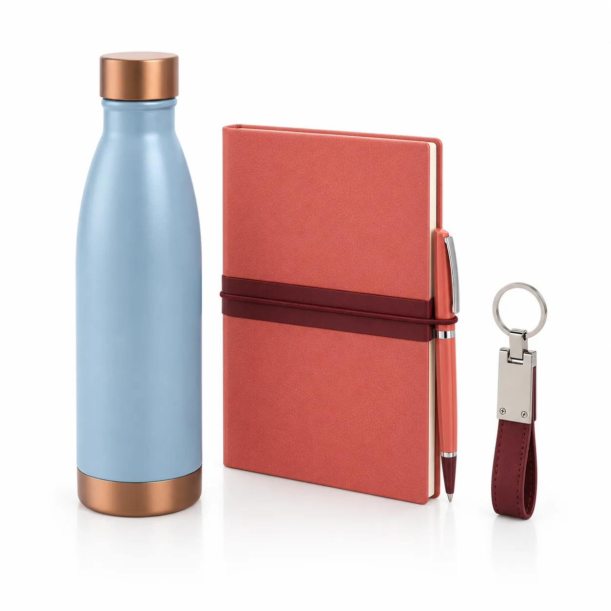 Notebook and Insulated Bottle Gift Set