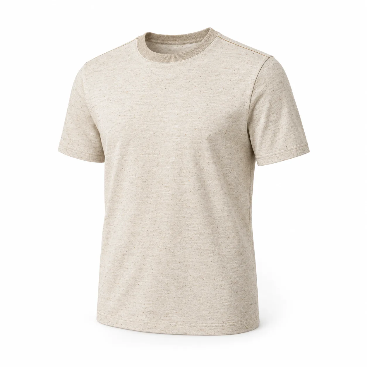 Undyed Recycled and Organic Cotton T-shirt
